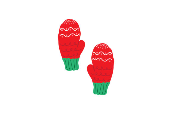 A Designer's Review of the Christmas Cute Pair Gloves Vector