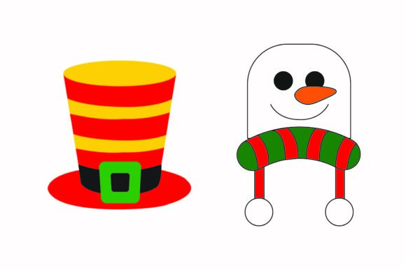 A Designer's Review: Using a Christmas Hat Illustration for Branding