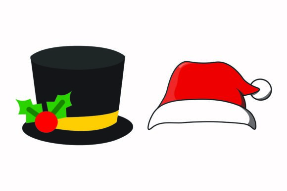 A Graphic Designer's Review of Festive Christmas Cap Illustrations