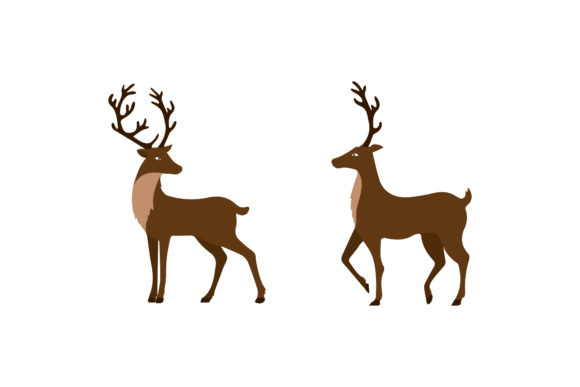 Charming Reindeer Set for Festive Embroidery