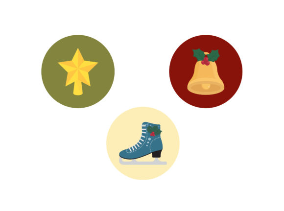 Christmas Bell Icons: Graphics for Branding & Marketing