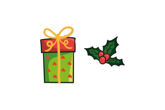 Christmas Gift and Mistletoe Asset Set: A Must-Have for Creative Marketers