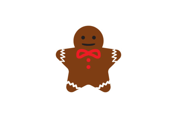 Christmas Illustration Cookies Asset for Handmade Graphics