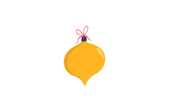 Christmas Tree Ornaments Ball Vector for Graphics & Illustrations