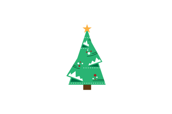 Evaluating Christmas Tree Graphics for Local Business Branding