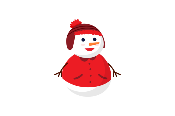 Evaluating the Snowman Character Christmas Embroidery Design