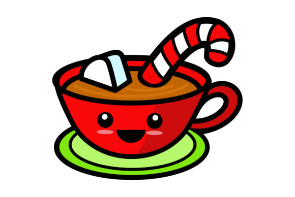 Kawaii Christmas Theme-20: Perfect for Festive Graphics & Illustrations
