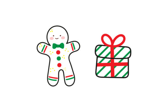 Reviewing Cookies and Gift Christmas Graphics for Creative Projects
