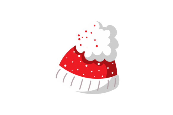 Santa Hat Vector Graphics for Festive Illustrations